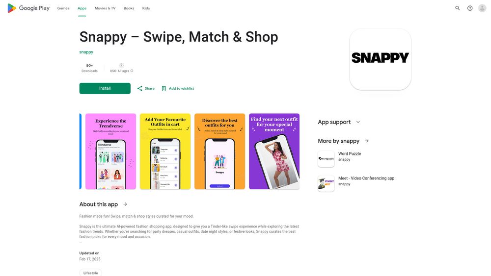 image for Snappy - Your AI Fashion Stylist