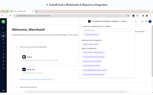 image for inai Webhooks & Reports Integrator
