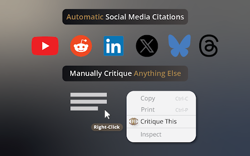 image for Critique: Realtime autonomous fact checking assistant