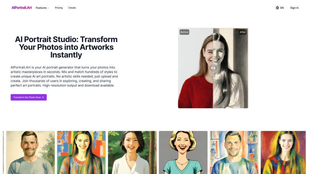 image for aiportrait.art