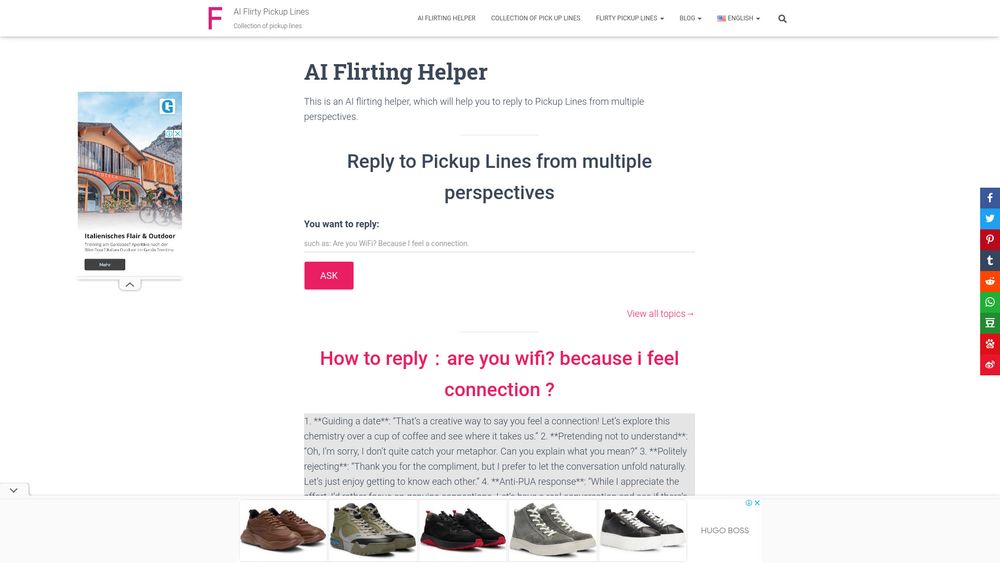 image for AI Flirting Helper