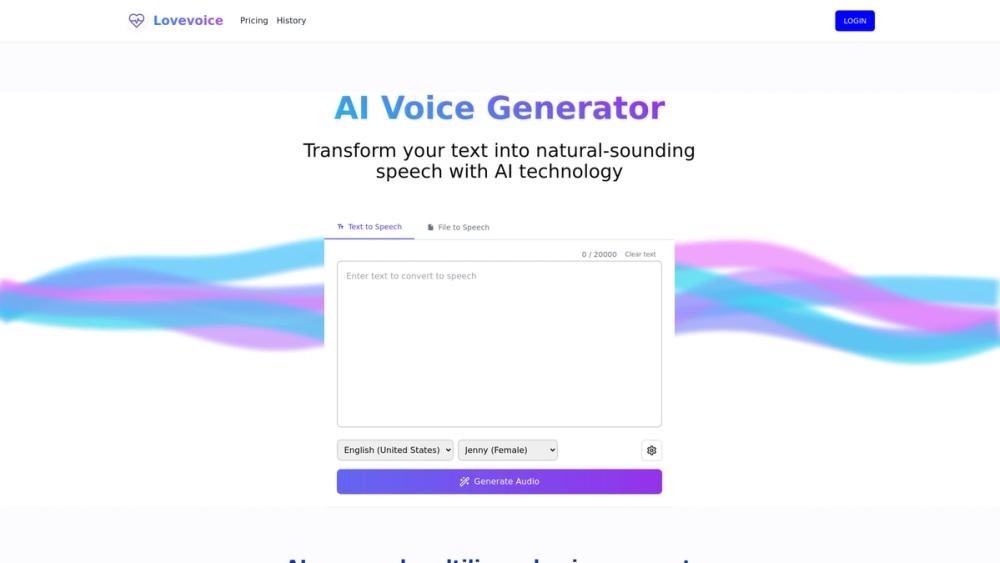 image for Lovevoice AI Voice Generator