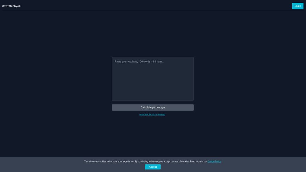 image for Itswrittenbyai