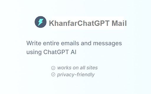 image for KhanfarChatGPT Mail