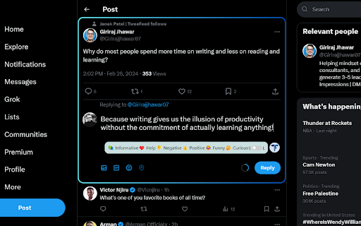 image for TweeFeed