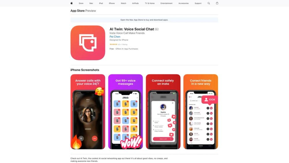 image for AI Twin: Anonymous Voice Chat App