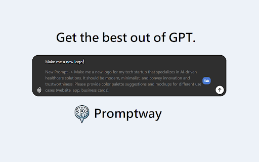image for Promptway - Supercharge your prompts as you write them