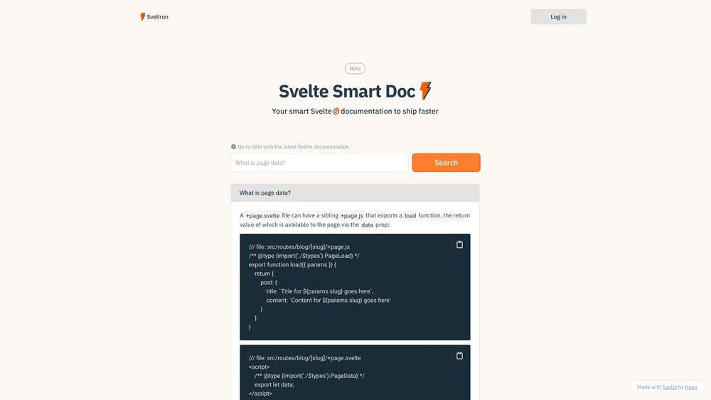 image for Sveltron