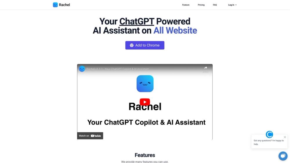 image for Rachel - Your ChatGPT AI Assistant