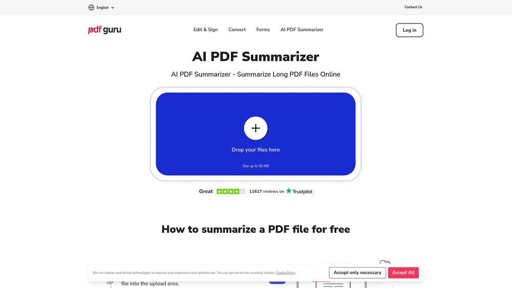 image for AI PDF Summarizer by PDF Guru