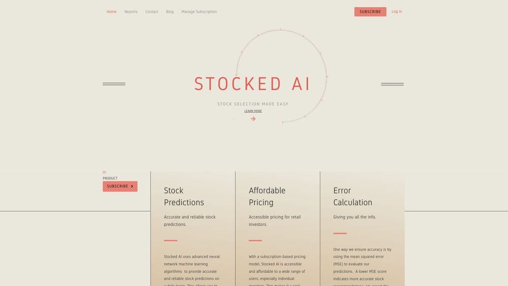 image for Stocked AI