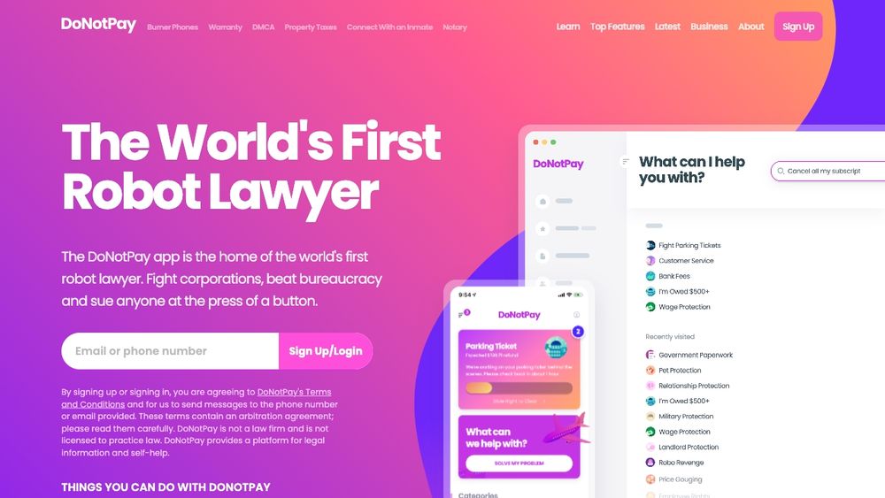 image for DoNotPay