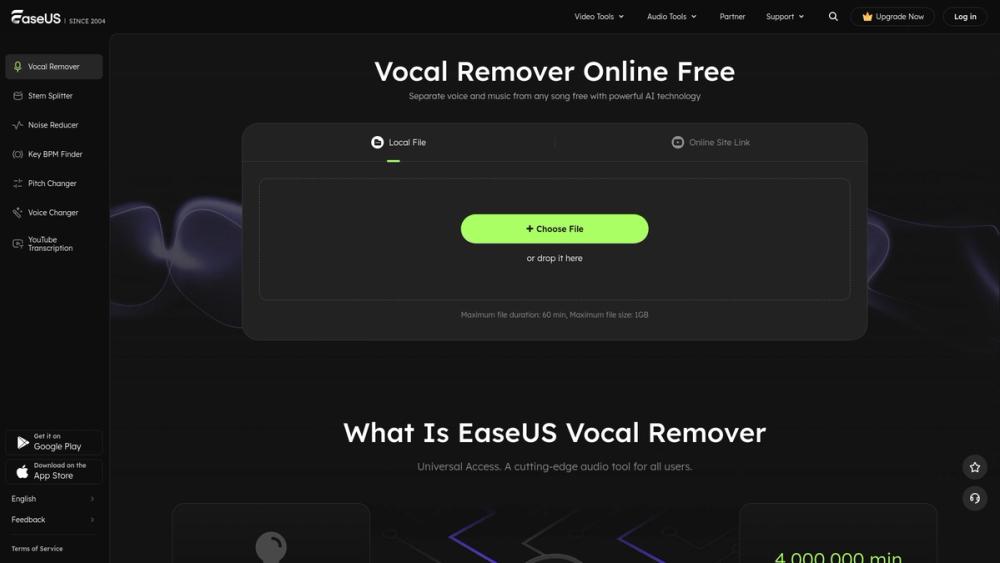 image for EaseUS Vocal Remover