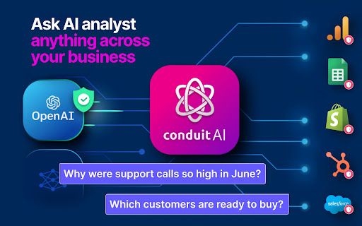 image for Conduit Copilot - AI analyst for business
