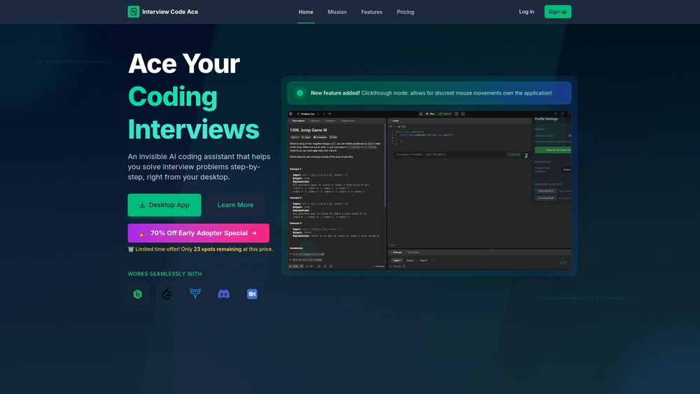 image for Interview Code Ace