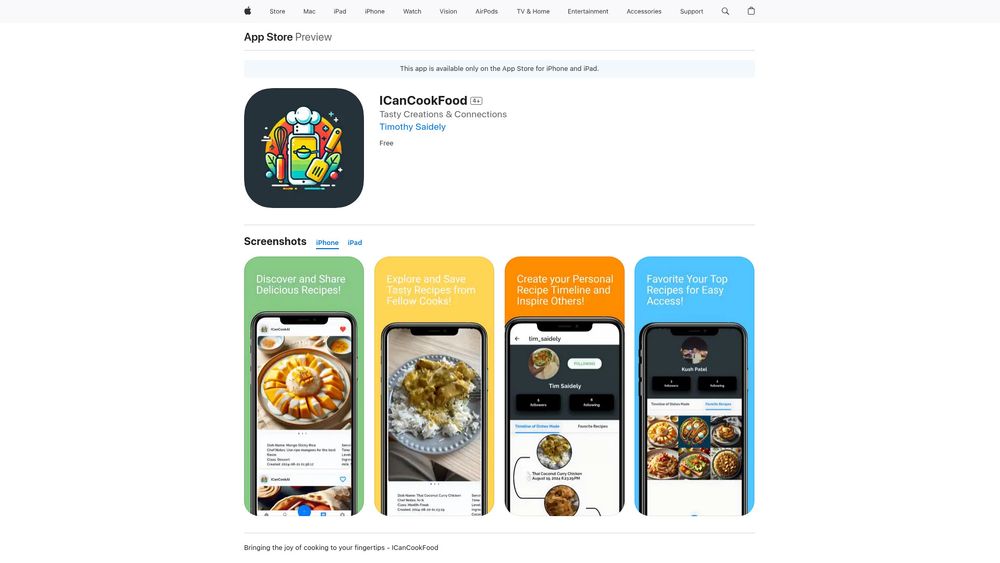 image for ICanCookFood