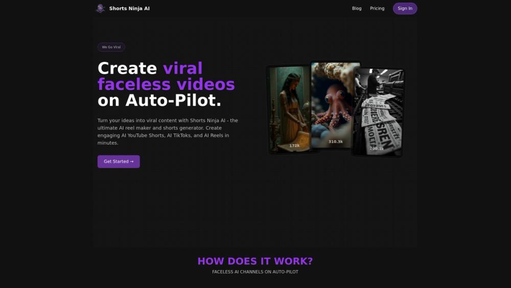 image for Shorts Ninja AI