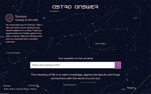 image for Astro Answer New Tab