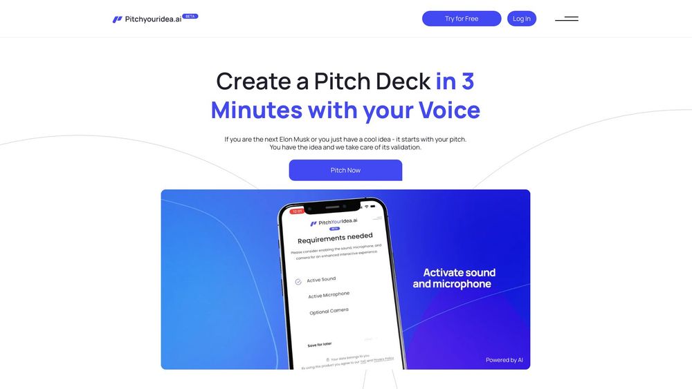 image for PitchYourIdea.ai