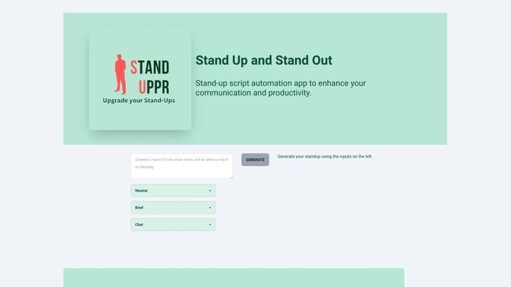 image for StandUppr