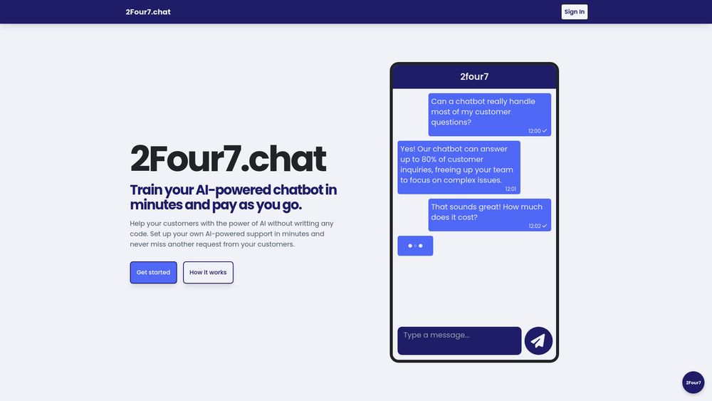 image for 2Four7.chat