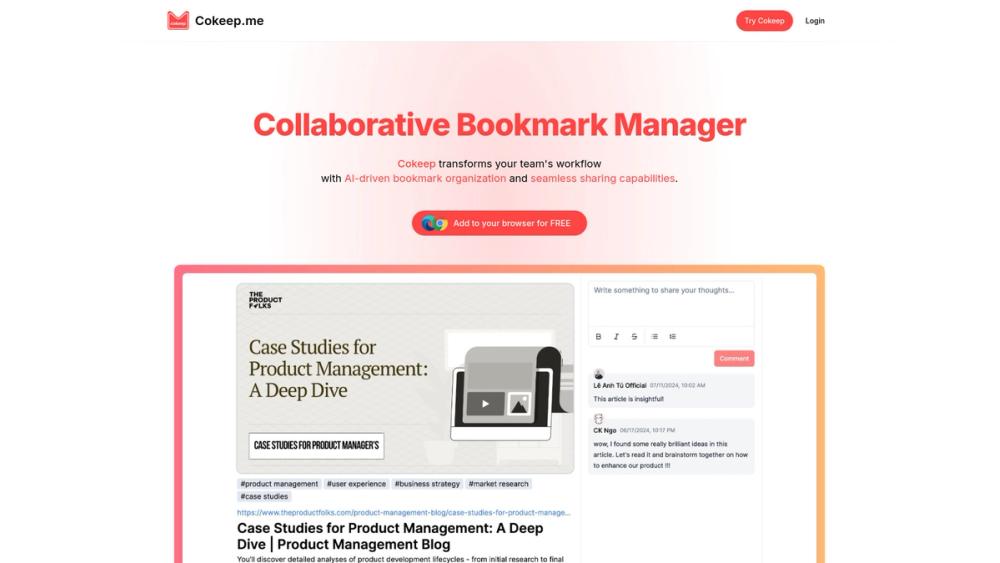 image for Cokeep