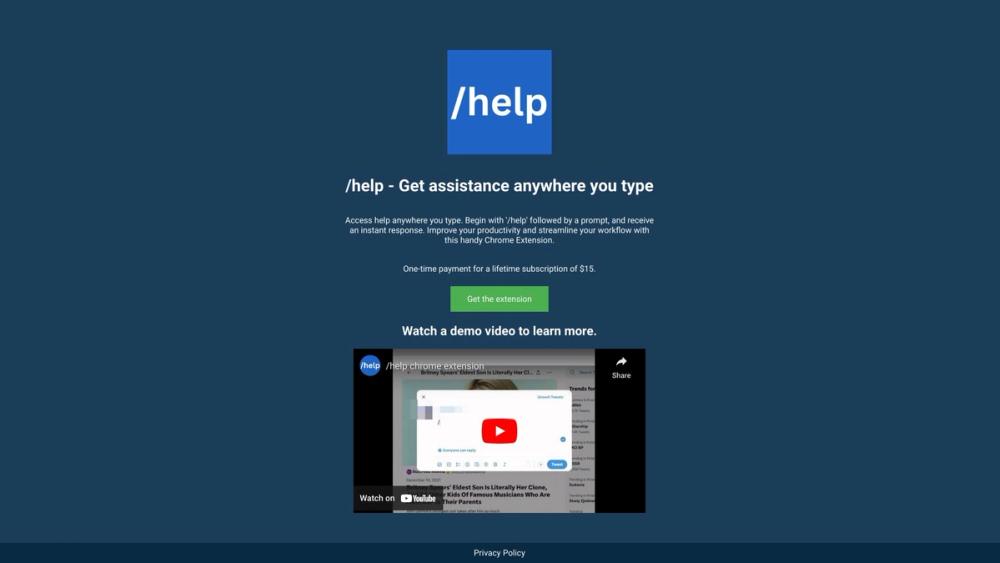 image for /help