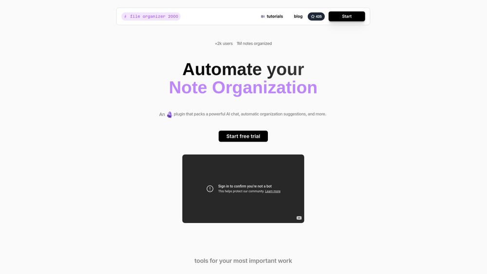image for File Organizer 2000