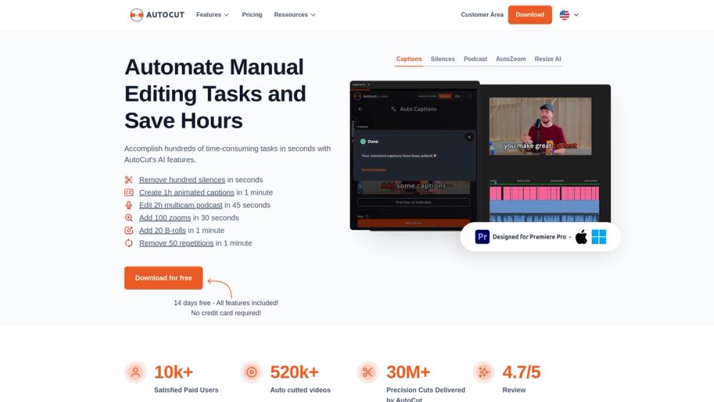 image for autocut.com