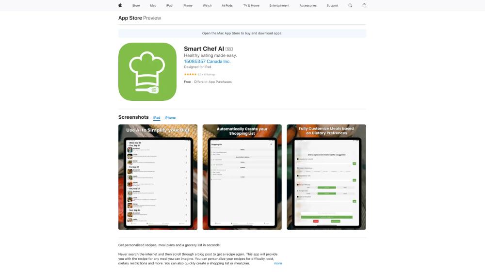 image for Smart Chef AI