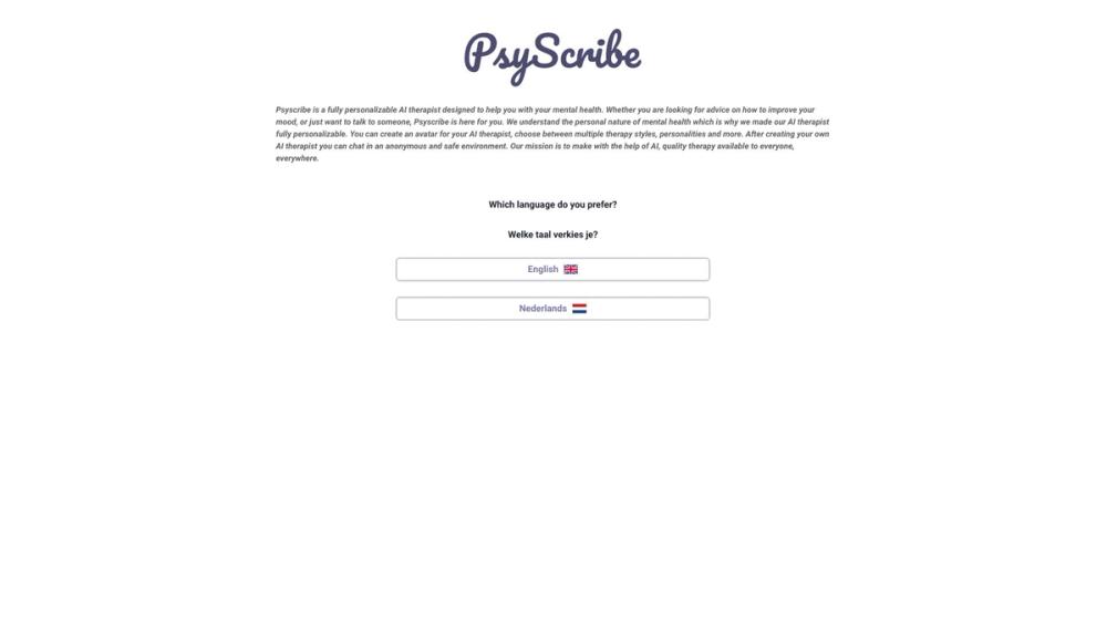 image for PsyScribe - AI Therapist