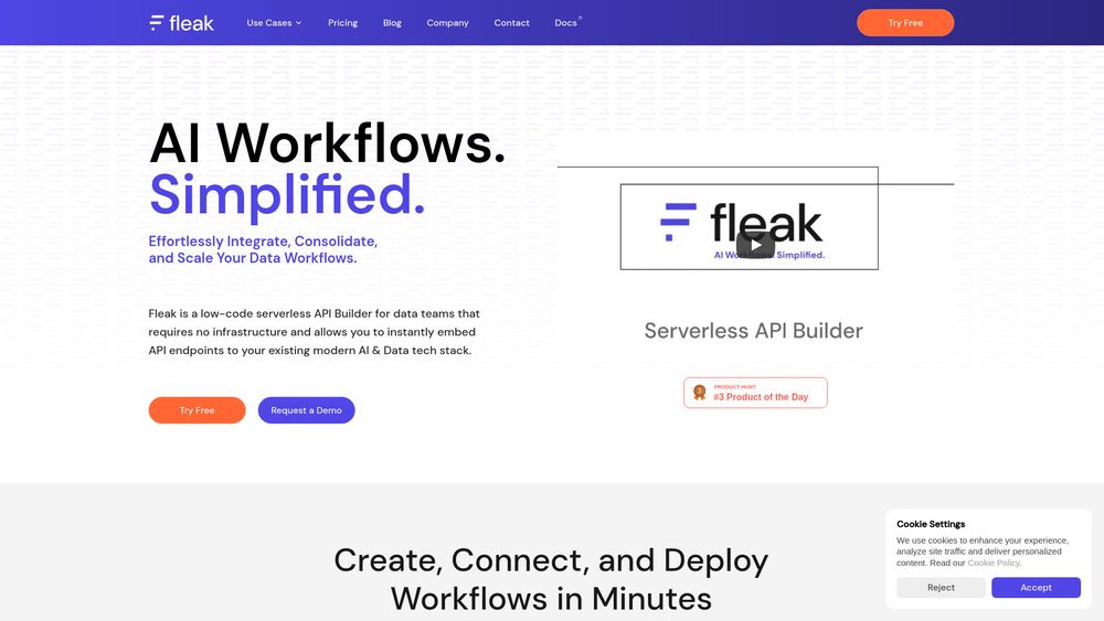 image for Fleak AI Workflows