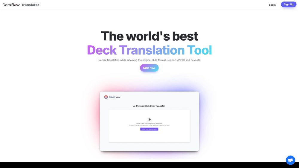 image for DeckFlow PPT Translator