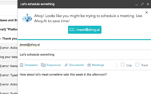 image for Ahoy.Ai Chrome Extenstion