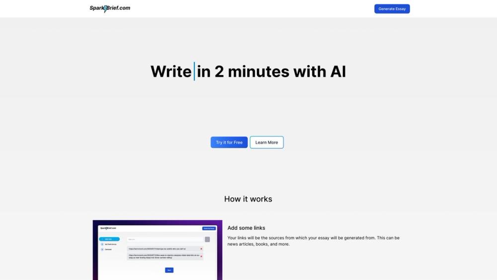 image for SparkBrief