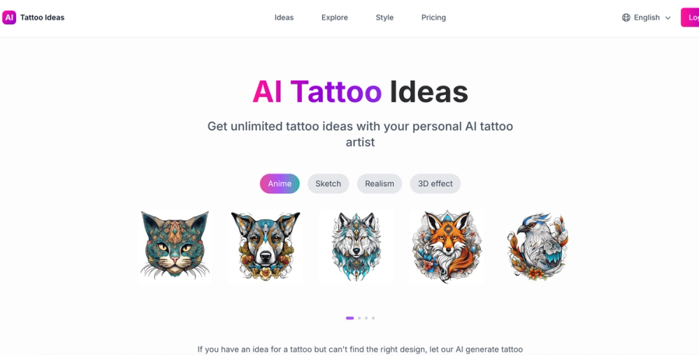 image for AI Tattoo Ideas