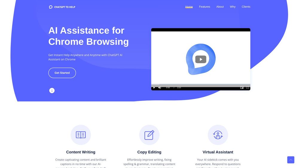 image for ChatGPT2Help Chrome Extension