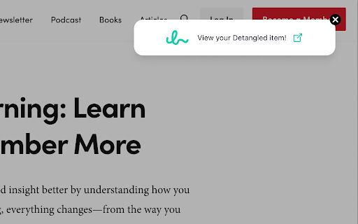 image for Detangle Browser Extension