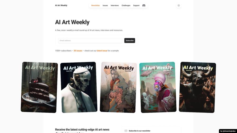 image for AI Art Weekly