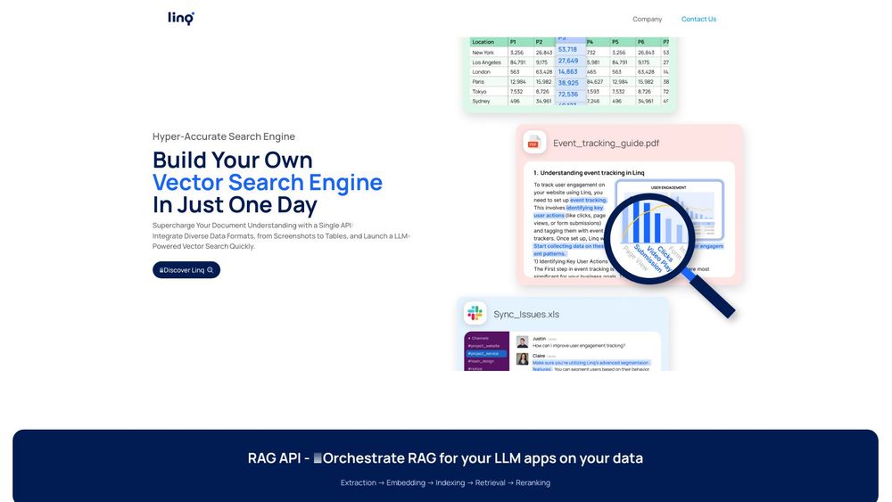 image for Linq API for RAG