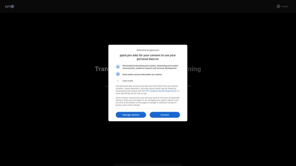 image for PPTAI - Free AI Presentation Maker