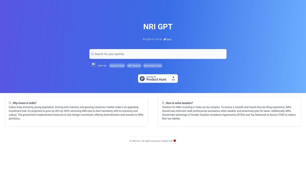 image for NRI GPT