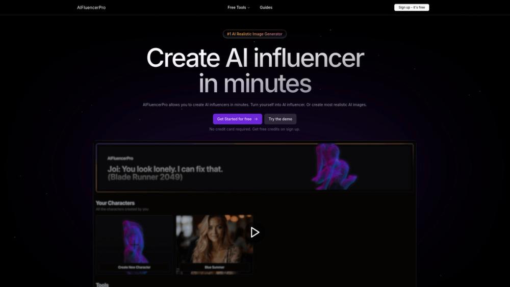 image for AIFluencerPro