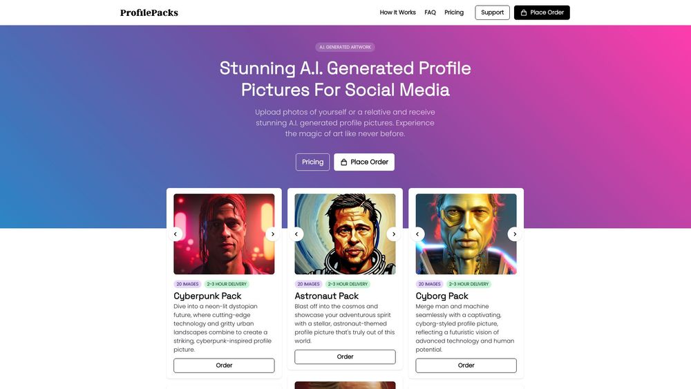 image for Profile Packs