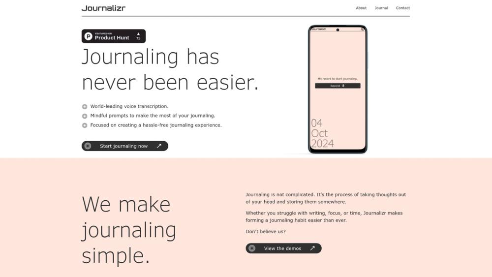 image for Journalizr