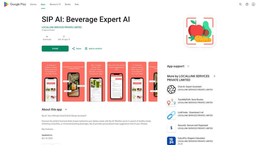 image for SIP AI : Food & Drink AI