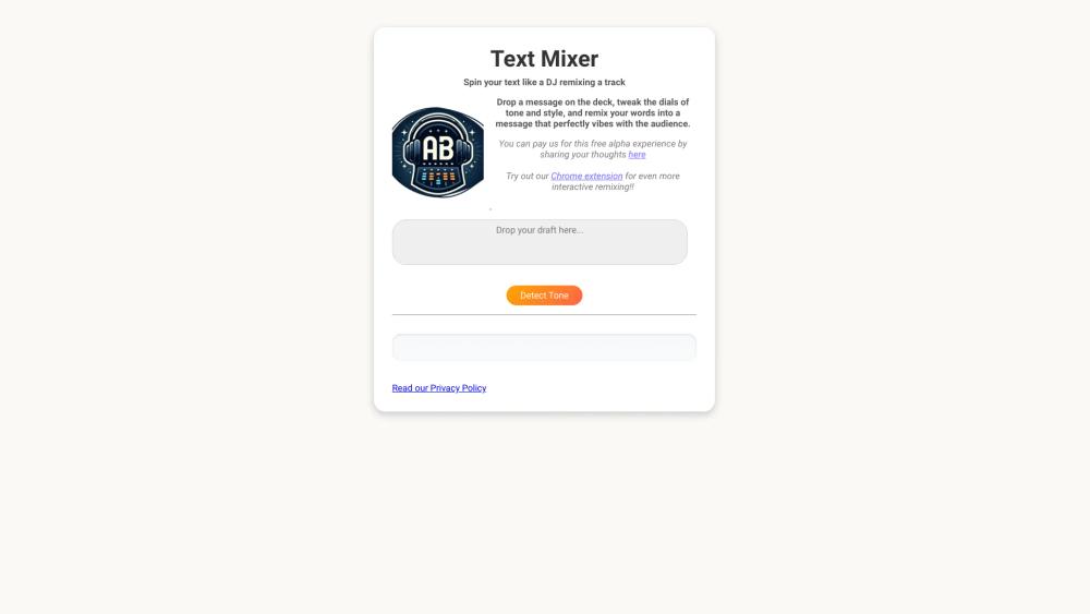 image for Text-Mixer