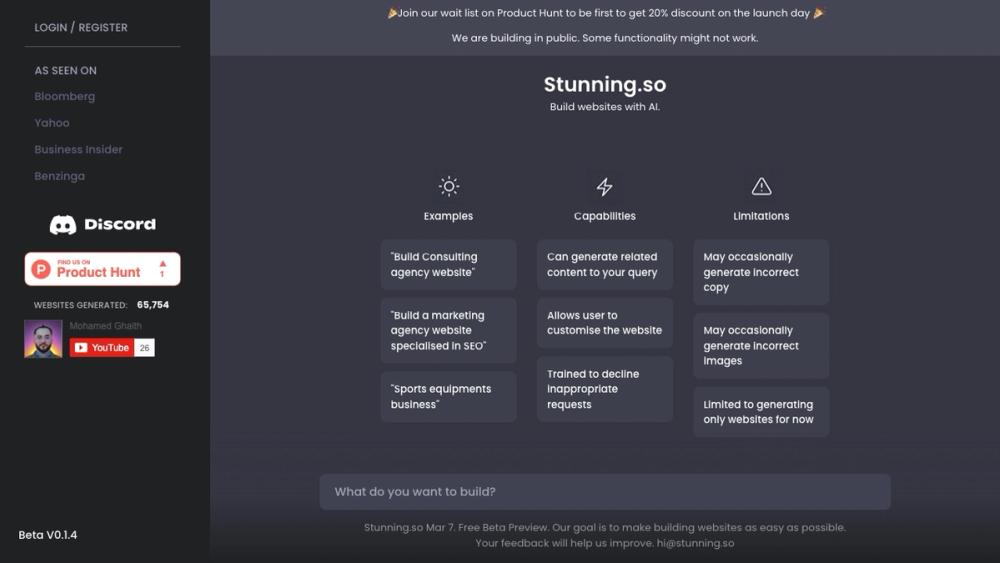 image for ChatGPT Website Builder