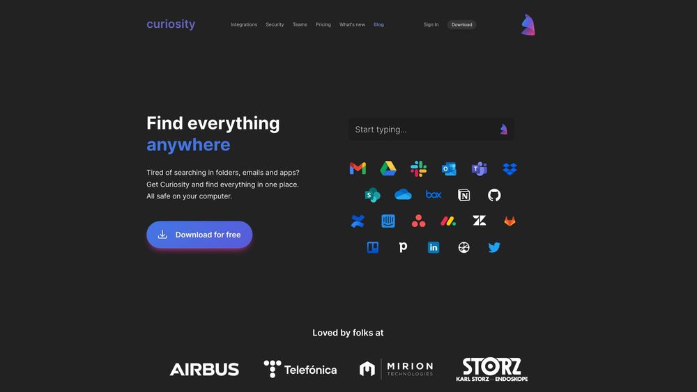 image for Curiosity