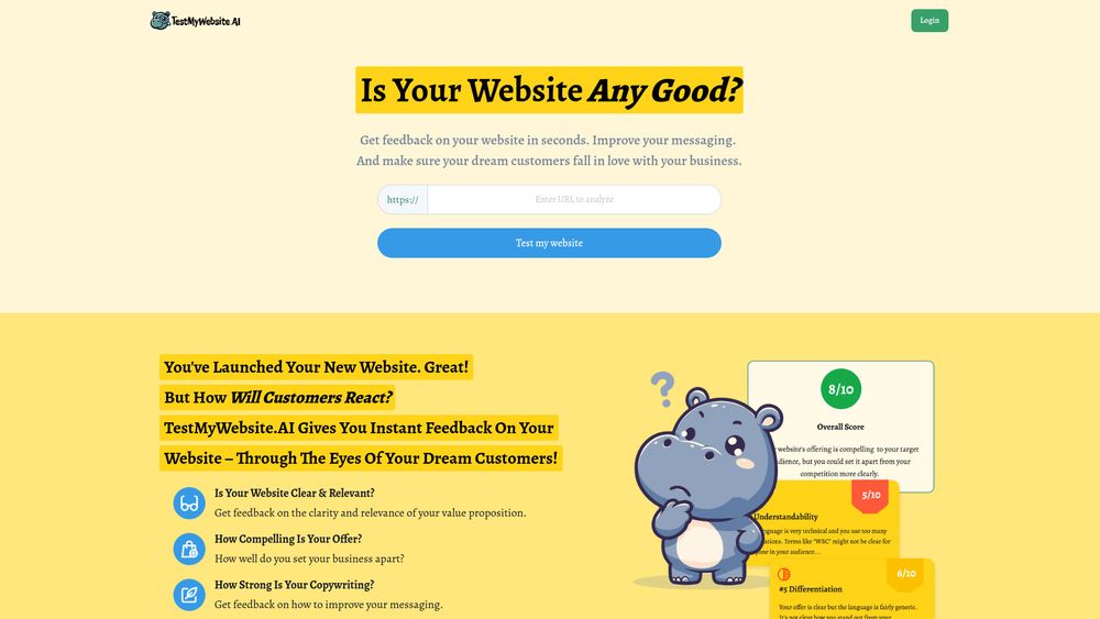 image for TestMyWebsite.AI